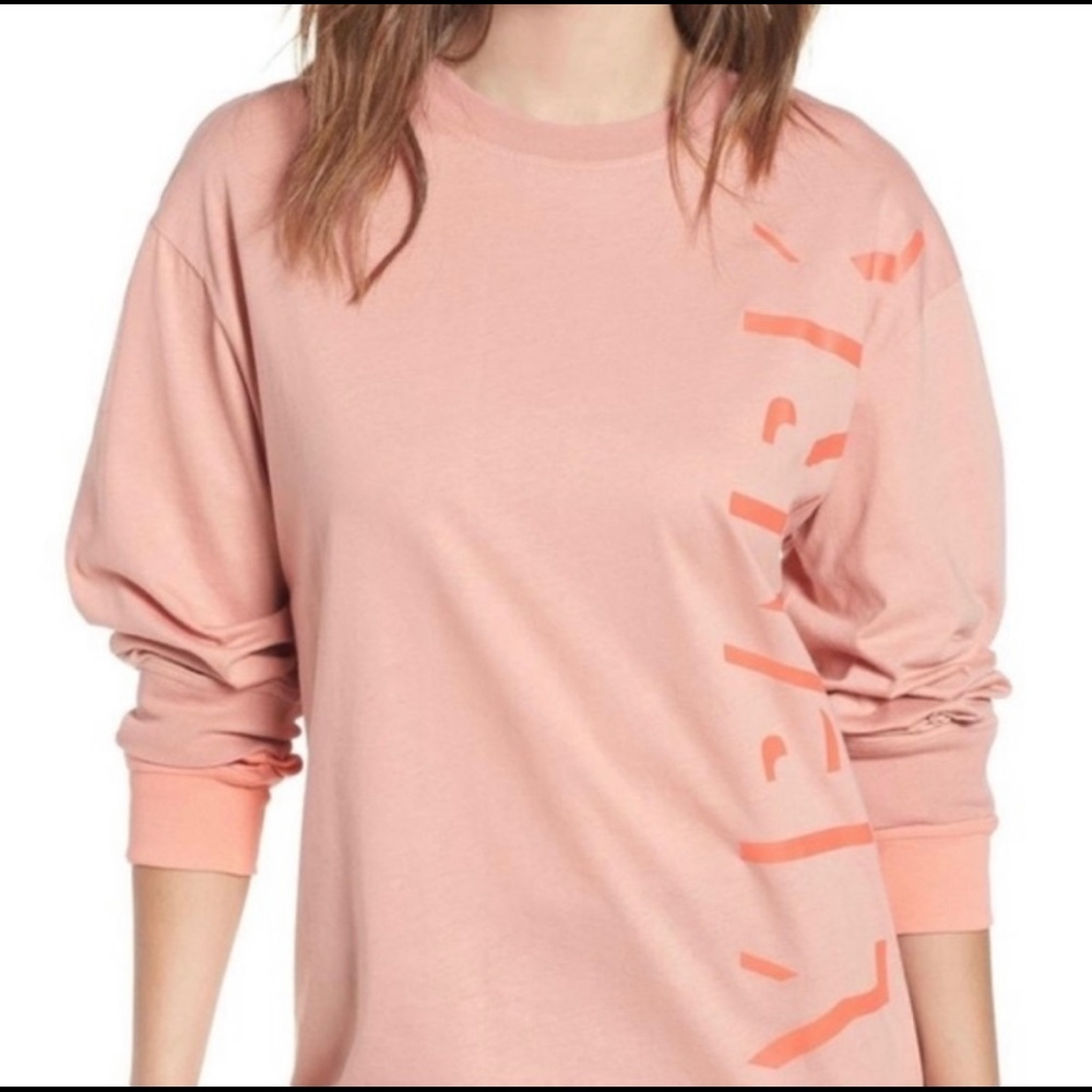 IVY PARK shadow logo pink long sleeve tshirt - Picture 2 of 6